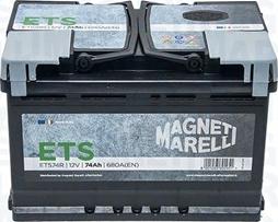 Magneti Marelli 069074680006 - Стартерна акумуляторна батарея, АКБ autocars.com.ua