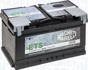 Magneti Marelli 069080700006 - Стартерна акумуляторна батарея, АКБ autocars.com.ua
