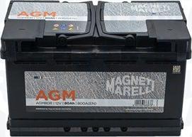 Magneti Marelli 069080800009 - Стартерная аккумуляторная батарея, АКБ avtokuzovplus.com.ua