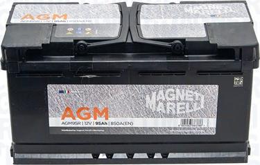 Magneti Marelli 069095850009 - Стартерна акумуляторна батарея, АКБ autocars.com.ua