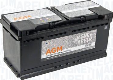 Magneti Marelli 069105950009 - Стартерна акумуляторна батарея, АКБ autocars.com.ua