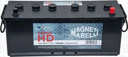 Magneti Marelli 069140900002 - Стартерна акумуляторна батарея, АКБ autocars.com.ua