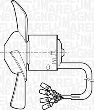 Magneti Marelli 069401252010 - Вентилятор салону autocars.com.ua