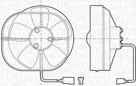 Magneti Marelli 069401280010 - Вентилятор салону autocars.com.ua