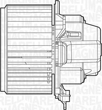 Magneti Marelli 069412509010 - Вентилятор салона autodnr.net