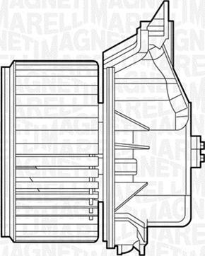 Magneti Marelli 069412528010 - Вентилятор салону autocars.com.ua