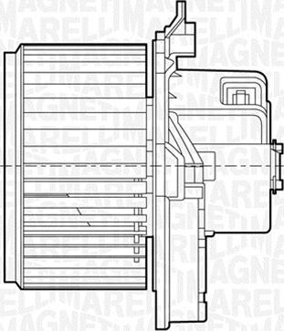 Magneti Marelli 069412532010 - Вентилятор салона autodnr.net