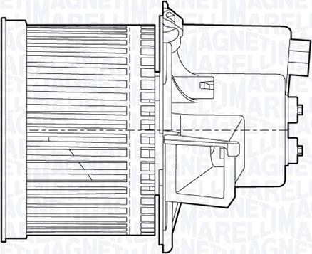 Magneti Marelli 069412655010 - Вентилятор салона avtokuzovplus.com.ua