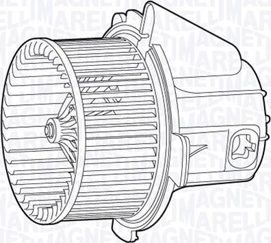 Magneti Marelli 069412669010 - Вентилятор салона avtokuzovplus.com.ua