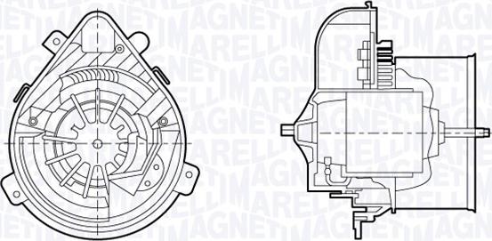 Magneti Marelli 069412692010 - Вентилятор салона avtokuzovplus.com.ua