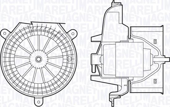 Magneti Marelli 069412712010 - Вентилятор салона avtokuzovplus.com.ua