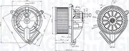 Magneti Marelli 069412764010 - Вентилятор салона avtokuzovplus.com.ua