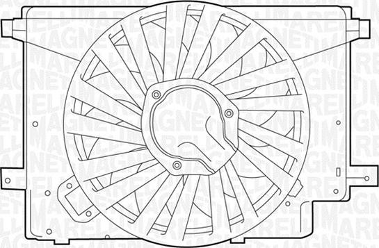 Magneti Marelli 069422242010 - Вентилятор, охолодження двигуна autocars.com.ua