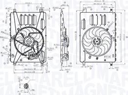 Magneti Marelli 069422857010 - Вентилятор, охолодження двигуна autocars.com.ua