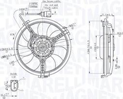 Magneti Marelli 069422881010 - Вентилятор, охолодження двигуна autocars.com.ua