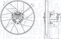 Magneti Marelli 069422885010 - Вентилятор, охолодження двигуна autocars.com.ua