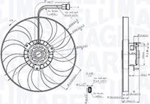 Magneti Marelli 069422886010 - Вентилятор, охлаждение двигателя avtokuzovplus.com.ua