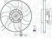 Magneti Marelli 069422887010 - Вентилятор, охолодження двигуна autocars.com.ua