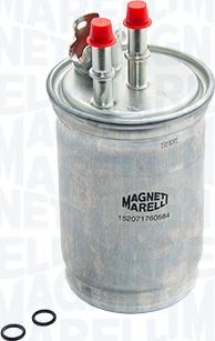 Magneti Marelli 152071760564 - Топливный фильтр avtokuzovplus.com.ua