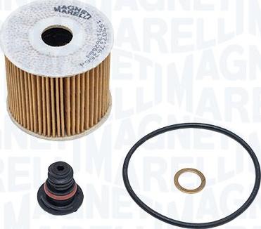 Magneti Marelli 153071762664 - Масляний фільтр autocars.com.ua