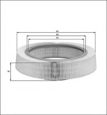 Magneti Marelli 154070231790 - Повітряний фільтр autocars.com.ua