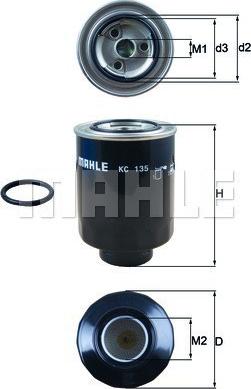 Magneti Marelli 154065446390 - Топливный фильтр autodnr.net