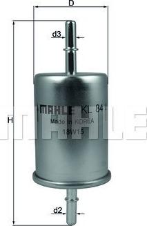 Magneti Marelli 154065578540 - Топливный фильтр autodnr.net