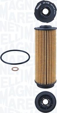 Magneti Marelli 154072426671 - Масляный фильтр avtokuzovplus.com.ua