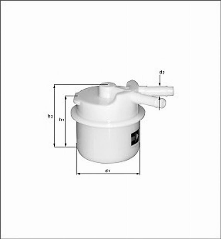 Magneti Marelli 154084349380 - Паливний фільтр autocars.com.ua