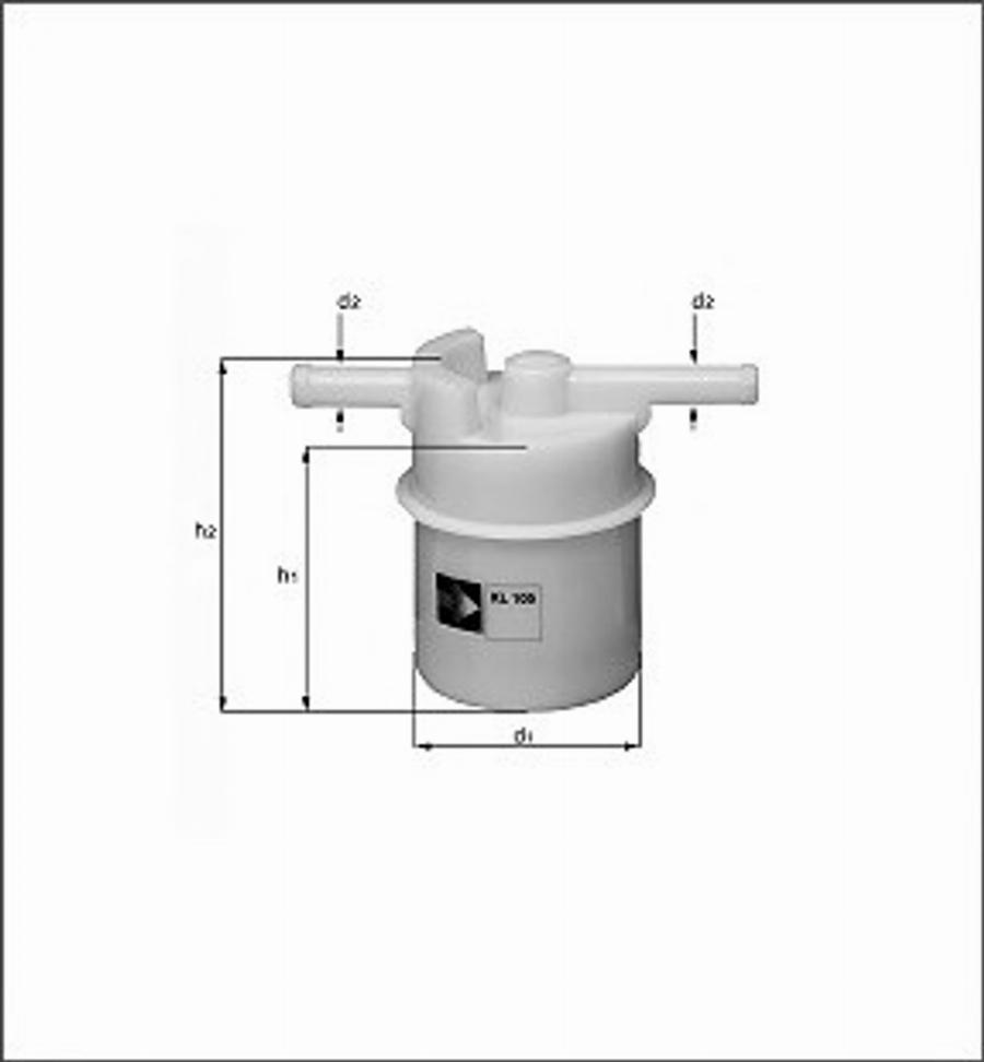 Magneti Marelli 154084383760 - Паливний фільтр autocars.com.ua