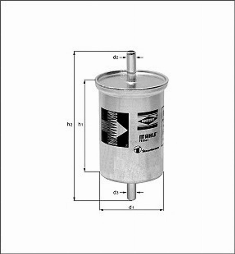 Magneti Marelli 154084849740 - Топливный фильтр avtokuzovplus.com.ua