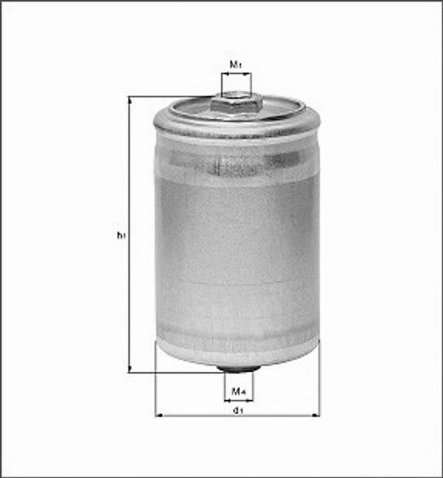 Magneti Marelli 154086748710 - Паливний фільтр autocars.com.ua