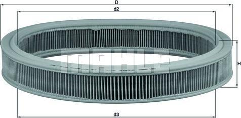 Magneti Marelli 154087008580 - Повітряний фільтр autocars.com.ua