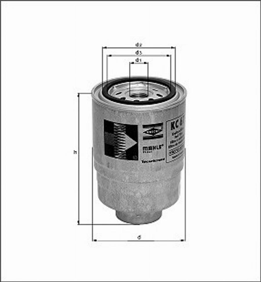 Magneti Marelli 154087161280 - Топливный фильтр avtokuzovplus.com.ua