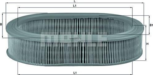 Magneti Marelli 154096642510 - Повітряний фільтр autocars.com.ua