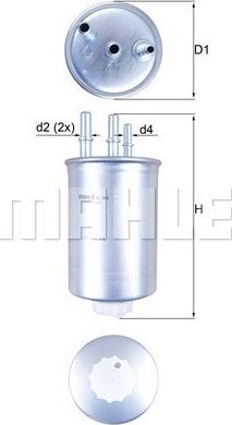 Magneti Marelli 154703494740 - Паливний фільтр autocars.com.ua