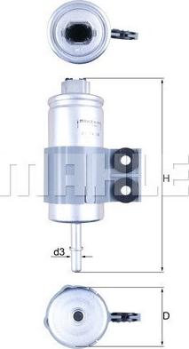 Magneti Marelli 154703494890 - Паливний фільтр autocars.com.ua