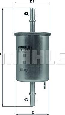 Magneti Marelli 154703575330 - Топливный фильтр avtokuzovplus.com.ua