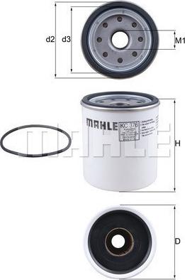 Magneti Marelli 154703853600 - Паливний фільтр autocars.com.ua