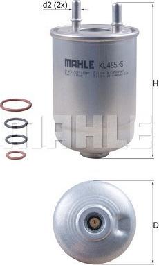 Magneti Marelli 154705143160 - Паливний фільтр autocars.com.ua