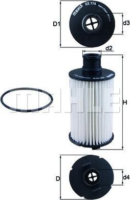 Magneti Marelli 154705272660 - Масляный фильтр autodnr.net