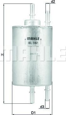 Magneti Marelli 154705842680 - Топливный фильтр autodnr.net