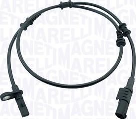 Magneti Marelli 172100136010 - Датчик ABS, частота обертання колеса autocars.com.ua