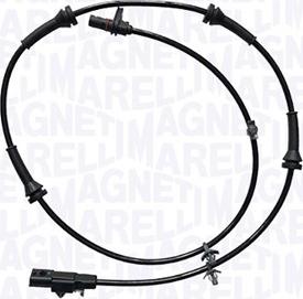 Magneti Marelli 172100180010 - Датчик ABS, частота вращения колеса avtokuzovplus.com.ua