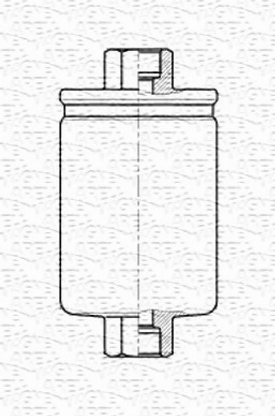 Magneti Marelli 213908448100 - Паливний фільтр autocars.com.ua