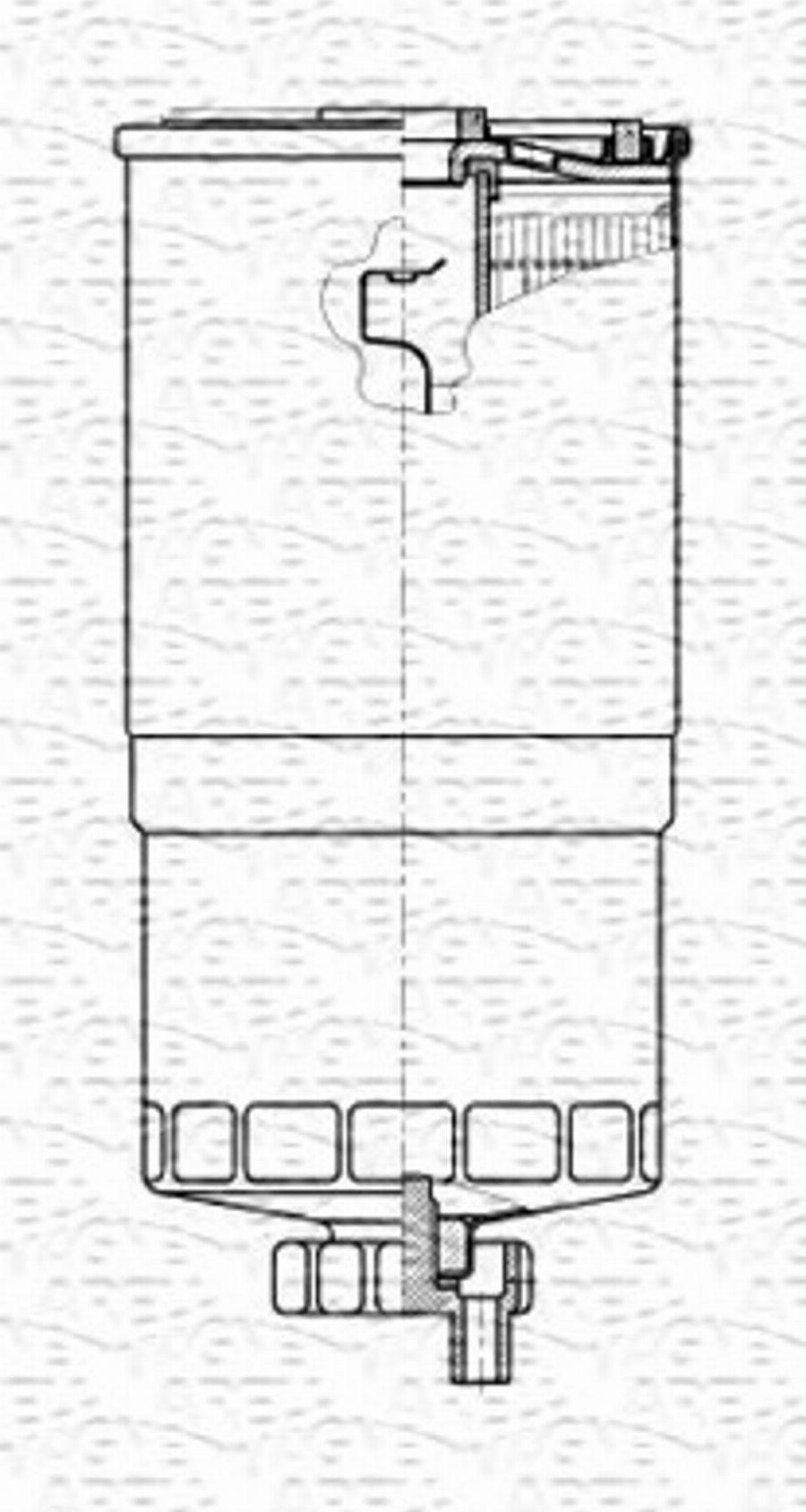 Magneti Marelli 213908522000 - Топливный фильтр autodnr.net