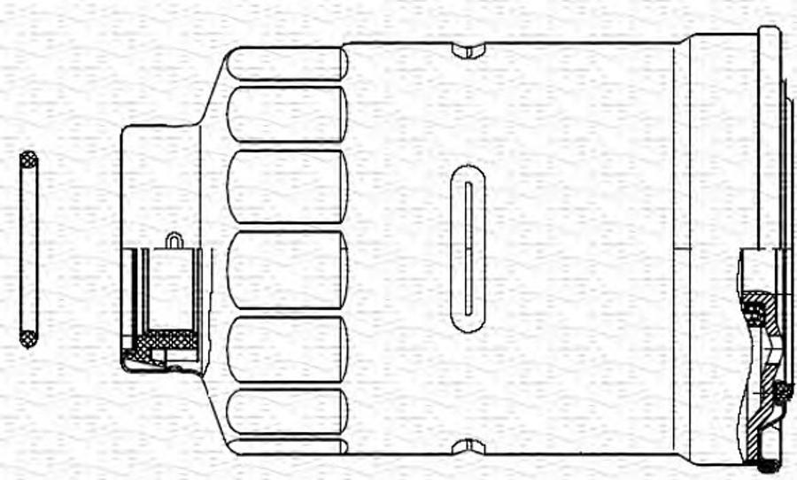 Magneti Marelli 213908525000 - Паливний фільтр autocars.com.ua