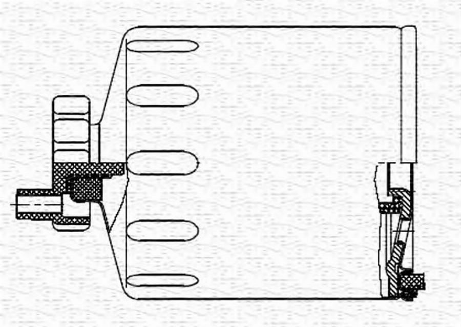 Magneti Marelli 213908569000 - Паливний фільтр autocars.com.ua