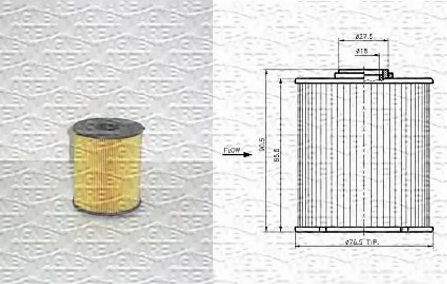 Magneti Marelli 213908582000 - Паливний фільтр autocars.com.ua