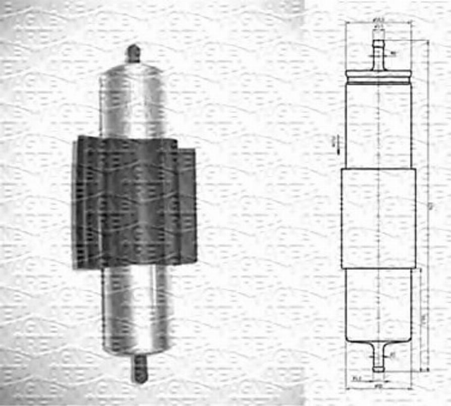 Magneti Marelli 213908588000 - Паливний фільтр autocars.com.ua